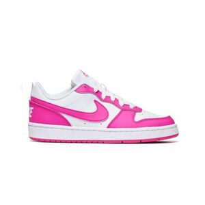 Dívčí rekreační obuv NIKE-Court Borough Low Recraft Jr white/laser fuchsia obraz