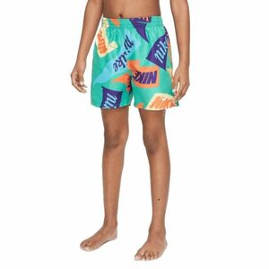 Chlapecké plavky NIKE SWIM-TOSSED FLAGS 4 inch STADIUM GR-STADIUM GREEN obraz