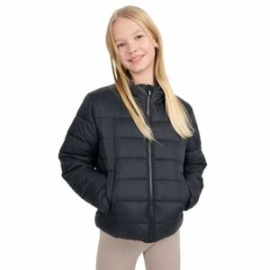 Dívčí bunda 4F JUNIOR-DOWN JACKET-JWSS25TDJAF515-20S-BLACK obraz