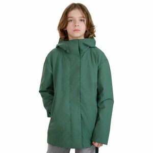 Chlapecká nepromokavá bunda 4F JUNIOR-JACKET-JWSS25TJACU213-41S-GREEN obraz