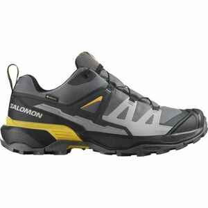 Pánská nízká turistická obuv SALOMON-X Ultra 360 GTX M castlerock/black/spicy mustard obraz