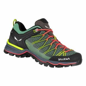 Dámská nízká turistická obuv SALEWA-Mountain Trainer Lite GTX W feld green/flue coral obraz