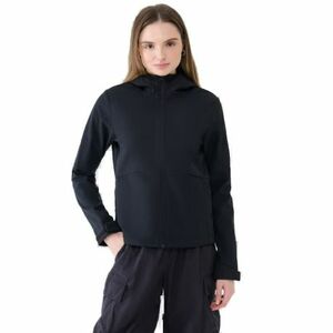 Dámská turistická softshellová bunda 4F-SOFTSHELL JACKET-WSS25TSOFF320-20S-DEEP BLACK obraz