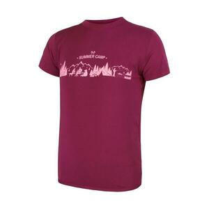 Sensor Coolmax Fresh Pt Camp lilla dětské triko krátký rukáv - 140 obraz