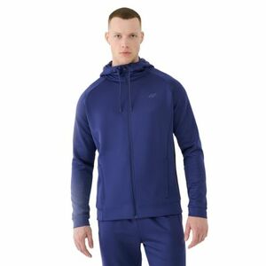Pánská tréninková mikina se zipem 4F-SWEATSHIRT FNK-WSS25TFSWM513-30S-DARK BLUE obraz