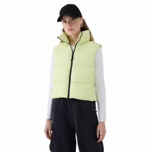 Dámská vesta 4F-VEST JACKET-WSS25TVJAF182-45S-CANARY GREEN obraz