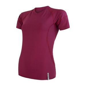 Sensor Coolmax Tech lilla dámské triko krátký rukáv - S obraz