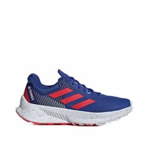 Pánská běžecká trailová obuv ADIDAS-Terrex Soulstride Flow M dash grey/pure ruby/semi lucid blue obraz