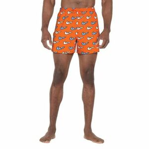 Pánské plavky NIKE SWIM-MULTI PRINT-ORANGE BLAZE obraz