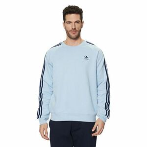 Pánská mikina ADIDAS ORIGINALS-3-STRIPES CREW-JN7026-Blue obraz