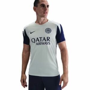 Pánské tréninkové tričko s krátkým rukávem NIKE-INTER MILANO NK DF STRK SS TOP-093-Grey obraz