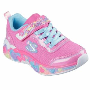 Dívčí rekreační obuv SKECHERS-S Lights Eternal Heart Lights K hot pink/multi trim obraz