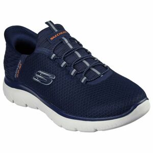 Pánská rekreační obuv SKECHERS-Summits High Range Slip-Ins M navy/white obraz