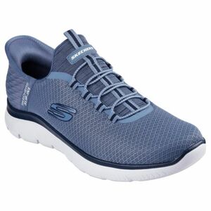 Pánská rekreační obuv SKECHERS-Summits High Range Slip-Ins M slate/white obraz