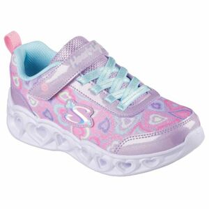 Dívčí rekreační obuv SKECHERS-Heart Lights Boogie Love K lavender obraz