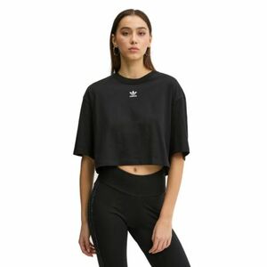 Dámské triko s krátkým rukávem ADIDAS ORIGINALS-ESS CROP TEE BLACK obraz