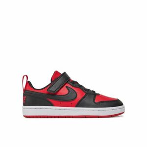 Chlapecká rekreační obuv NIKE-Court Borough Low Recraft K university red/orange/midnight navy obraz