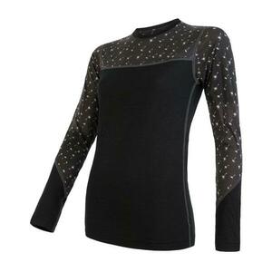 Sensor Merino Impress black pattern - XL obraz