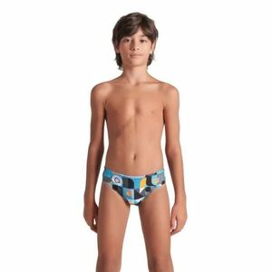 Chlapecké plavecké plavky ARENA-BOYS WALLPAPER BRIEFS-BLACK MULTI obraz