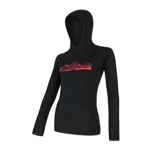 Sensor Merino Upper Mountains Černá - XXL obraz