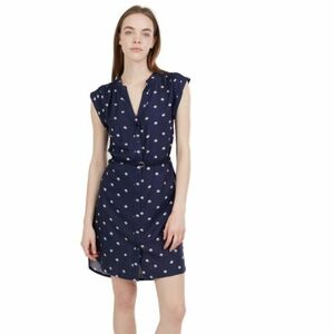 Dámské šaty FUNDANGO-Mona Dress-498-blue pattern obraz