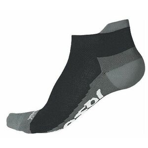 Sensor ponožky Race Coolmax Invisible Černá/šedá - 3-5 obraz