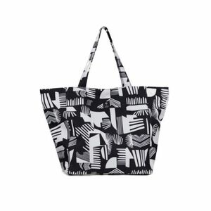 Plážová taška FUNDANGO-Almaraz Beach Bag-899-black pattern obraz