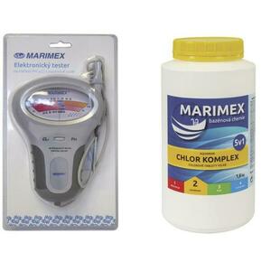 Set - Marimex Tester elektronický na pH a Cl + Marimex Chlor Komplex 5v1 1, 6 kg (tableta) obraz