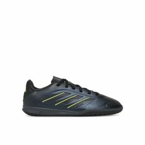 Chlapecké fotbalové kopačky halové ADIDAS-Copa Pure III Club K IN core black/dgh solid grey/lucid lemon obraz