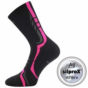 Dámské turistické ponožky VOXX-1 PACK-Thorx-Black/Pink obraz