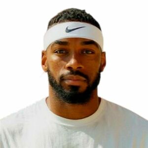 Čelenka NIKE-TENNIS HEADBAND WH/BK obraz