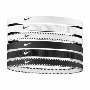 Čelenka NIKE-CLASSIC HEADBANDS 6PK WH/BK/WH obraz