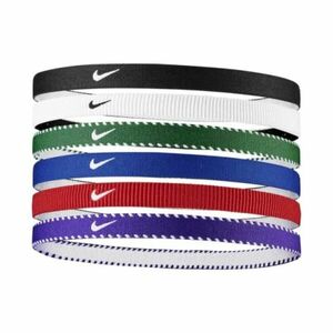 Čelenka NIKE-CLASSIC HEADBANDS 6PK GR/UR/WH obraz