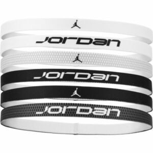Čelenka NIKE-JORDAN HEADBANDS 6PK BK/WH/BK obraz