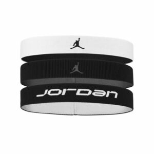 Čelenka NIKE-JORDAN WIDE HEADBANDS 3PK BK/WH obraz