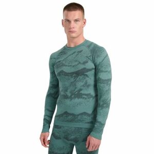 Pánské termo triko s dlouhým rukávem 4F-SEAMLESS UNDERWEAR M227-WAW25USEAM227-44A-OLIVE ALLOVER obraz