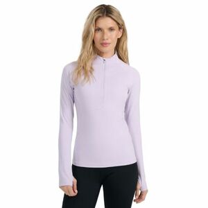 Dámské termo triko s dlouhým rukávem as polovičním zipem 4F-BRUSHED UNDERWEAR F096-WAW25UBRUF096-52S-LIGHT VIOLET obraz
