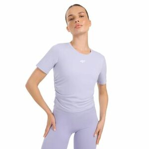 Dámské tréninkové triko s krátkým rukávem 4F-TSHIRT FNK F1524-WAW25TFTSF1524-34S-LIGHT BLUE obraz