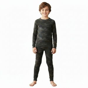 Chlapecké termoprádlo vrchní a spodní díl 4F JUNIOR-SEAMLESS UNDERWEAR M249-4FJWAW25USEAM249-90A-MULTICOLOUR ALLOVER obraz