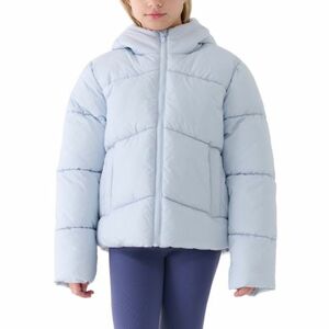 Dívčí bunda 4F JUNIOR-DOWN JACKET F615-4FJWAW25TDJAF615-34S-LIGHT BLUE obraz