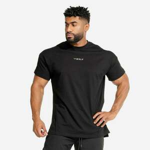 SQUATWOLF Tričko Bodybuilding Black obraz