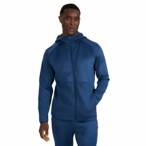 Pánská zateplená tréninková mikina se zipem 4F-SWEATSHIRT FNK M560-WAW25TFSWM560-32S-DENIM obraz