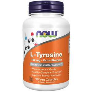 NOW Foods L-Tyrosin 750 mg obraz