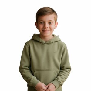Chlapecká zateplená mikina s kapucí 4F JUNIOR-SWEATSHIRT M1945-4FJWAW25TSWSM1945-42S-LIGHT GREEN obraz