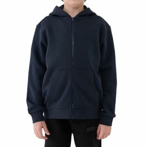 Chlapecká zateplená mikina se zipem 4F JUNIOR-SWEATSHIRT M1859-4FJWMM00TSWSM1859-31S-NAVY obraz