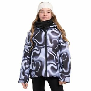 Dívčí lyžařská bunda 4F JUNIOR-TECHNICAL JACKET F0826-4FJWAW25TTJAF0826-91A-MULTICOLOUR 1 ALLOVER obraz