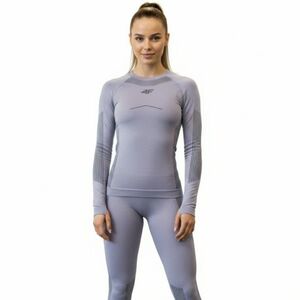 Dívčí termoprádlo vrchní a spodní díl 4F JUNIOR-SEAMLESS UNDERWEAR F250-4FJWAW25USEAF250-51S-VIOLET obraz