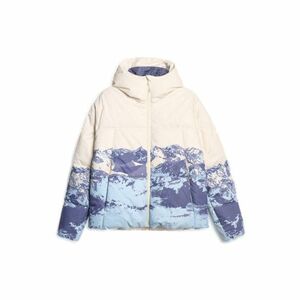 Dámská lyžařská bunda 4F-TECHNICAL JACKET F0808-WAW25TTJAF0808-34A-LIGHT BLUE ALLOVER obraz