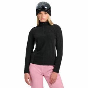 Dámská lyžařská flísová mikina 4F-FLEECE UNDERWEAR F064-WAW25UFLEF064-20S-DEEP BLACK obraz
