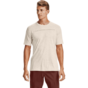 Under Armour Tričko All Over Wordmark Brown obraz